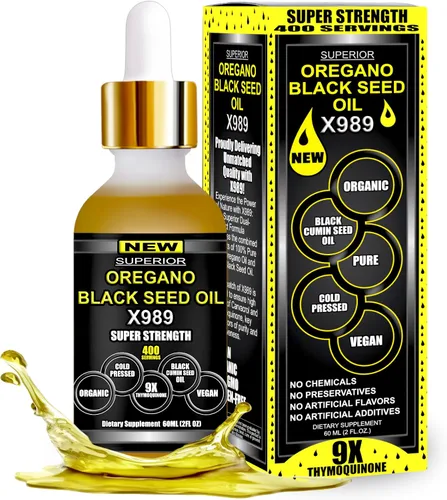 Vista 2 de Ácido fúlvico - Trace Minerals Plus Aceite de Orégano con Aceite de Semilla Negra Gotas Líquidas - Más Versátil que Cápsulas y Cápsulas Blandas