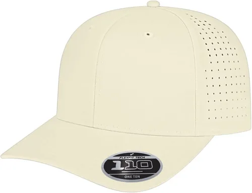 Vista 50 de Cap America i8533 Flexfit 110 Gorra Snapback Perforada de Rendimiento de Perfil Medio de 6 Paneles con Protección UV y Snapback Ajustable