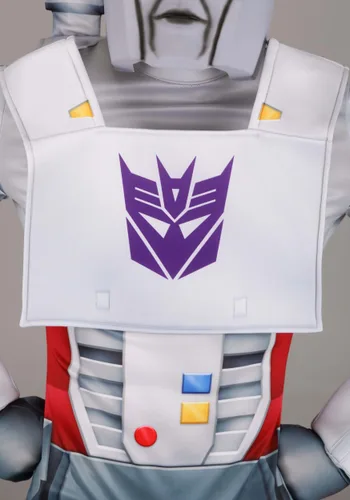 Vista 4 de Disfraz Deluxe Retro Megatron de Transformers para Adultos Multicolor