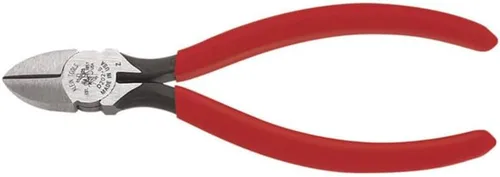 Vista 4 de Klein Tools D245-5 Pinzas de corte diagonal de 5 pulgadas con punta cónica, mordazas cortas y filos biselados