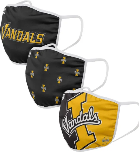 Vista 54 de FOCO - Cubrebocas universitario de la NCAA para adultos (unisex, 3 unidades)