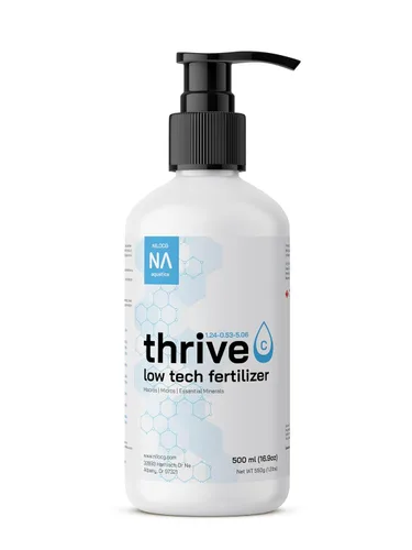 Vista 2 de Fertilizante Líquido Thrive C para Plantas de Acuario – Todo en un Alimento para Plantas – 500ml Dosis 2500 Galones – Fertilizante Especializado