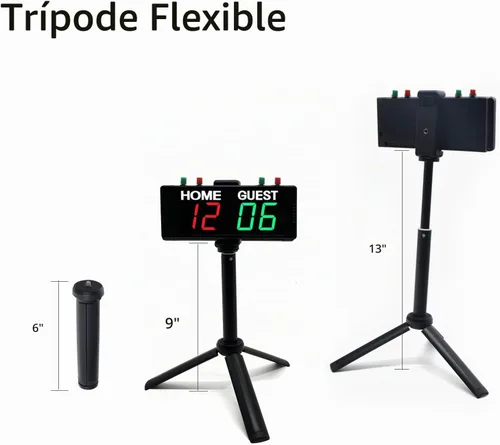 Vista 2 de YZ Soporte de trípode profesional para marcador de longitud ajustable