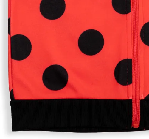 Vista 6 de Miraculous Mariquita Cosplay Sudadera con capucha estampada con cremallera