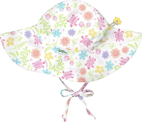 Vista 16 de Sombrero de protección solar Fun Brim - Aqua Coral Reef