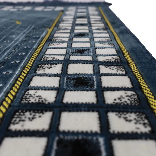 Vista 7 de Modefa Alfombra de oración islámica turca, alfombra de terciopelo fina y ligera, alfombra de oración musulmana suave Janamaz, regalo de Ramadán