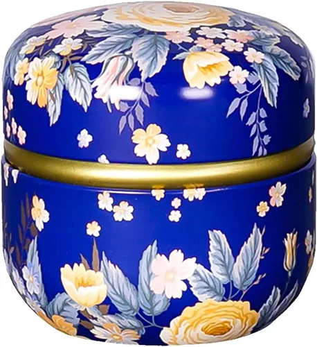 Vista 10 de Topwon Estuche de polvo de 3.15 pulgadas con soplo, sin BPA, contenedor de polvo de felpa esponjosa, caja de polvo seco suelto para el cuerpo
