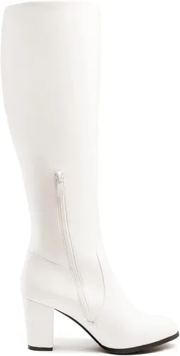 Vista 3 de DREAM PAIRS - Botas altas de tacón grueso para mujer, largo por encima de la rodilla