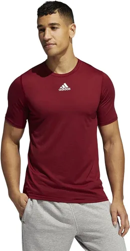 Vista 3 de adidas Hombre Regular, Borgoña (Collegiate Burgundy)-blanco