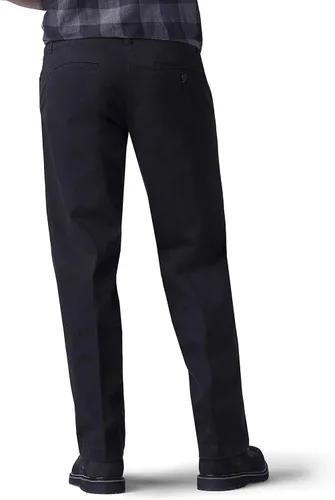 Vista 3 de Lee Extreme Motion Pantalón regular recto sin pliegues al frente para hombre