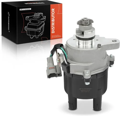 Vista 14 de Distribuidor de encendido A-Premium con tapa y rotor compatible con Toyoya Compatible con Corolla 1988 1989, motor L4 de 1.6L, DOHC