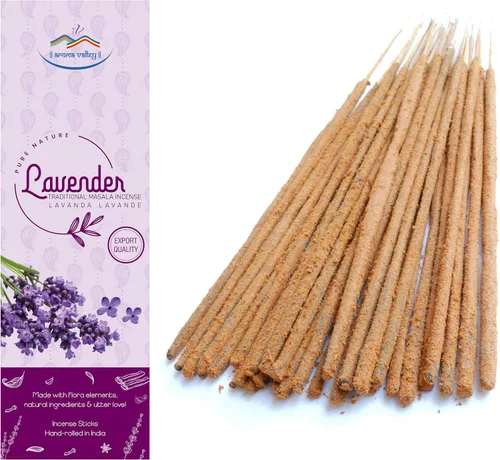 Vista 14 de Varillas de incienso de sangre de dragón – Incienso Masala tradicional hecho a mano – 40 a 50 varillas aprox.
