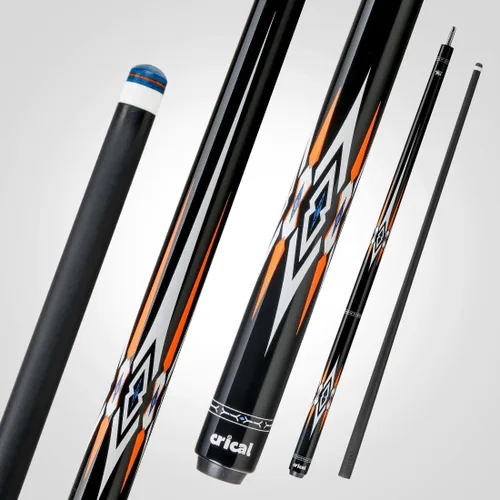 Vista 11 de CRICAL Carbon Fiber Pool Cue Stick 58in Low Deflection Billiard Cue