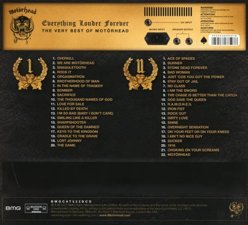 Vista 2 de Todo más fuerte para siempre - Lo mejor de Motörhead 2 CD