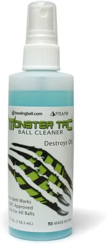 Vista 3 de Pyramid bowlingball.com Monster Tac Limpiador de Bolas de Boliche - Restaura el Agarre y el Efecto, Elimina el Aceite, Rayones y Marcas de Correa