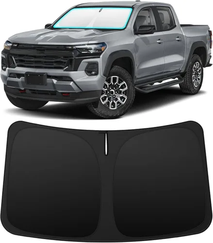 Vista 220 de INSAUTO Accesorios para parasol de parabrisas de ajuste personalizado para Acura RDX 2019-2026, parasol plegable para ventana delantera, reflector
