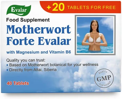 Vista 5 de Motherwort Forte de Evalar Siberian Herbs 40 pestañas