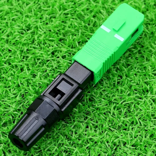 Vista 7 de 10 unids FTTH SC APC Cable de fibra óptica Conector rápido Adaptador de conexión fría rápida para red CATV