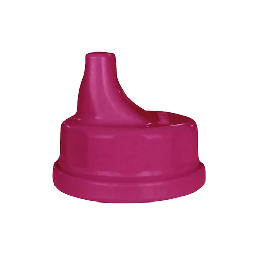 Vista 3 de Lifefactory La tapa de botella para sorber se adapta a botellas de vidrio de 4 y 9 onzas, uva Sin BPA, reutilizable, apto para lavavajillas