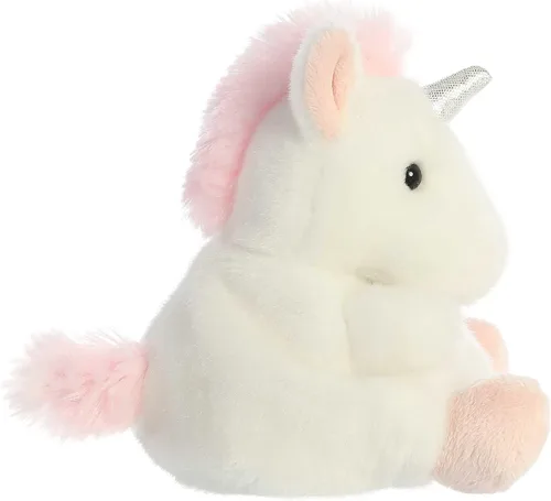 Vista 6 de Aurora Adorable animal de peluche Palm Pals Sassy Unicorn, divertido peluche coleccionable para niños y adultos coleccionistas, perfecto