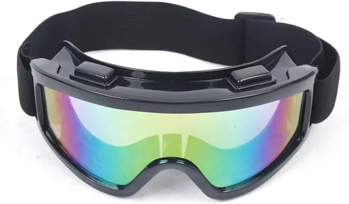Vista 8 de Casco de motocross de seguridad para niños y jóvenes, casco de motocross ABS, transpirable, unisex, con gafas y guantes DOT, motocross, cuatrimoto