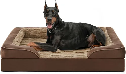 Vista 34 de FURTIME Cama Ortopédica para Perros para Perros Pequeños - Camas de Sofá para Perros Pequeños Lavables, Cama de Sofá de Espuma de Apoyo
