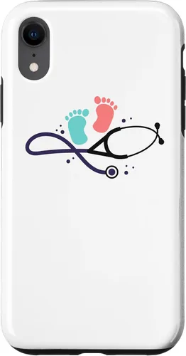 Vista 8 de iPhone 15 Enfermera pediátrica - Disfraz de Doctor White Coat para enfermeras bebé caso