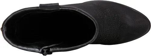 Vista 8 de GLOBALWIN Cowboy Boots for Women, Mid-Calf Western Style 19YY17negro