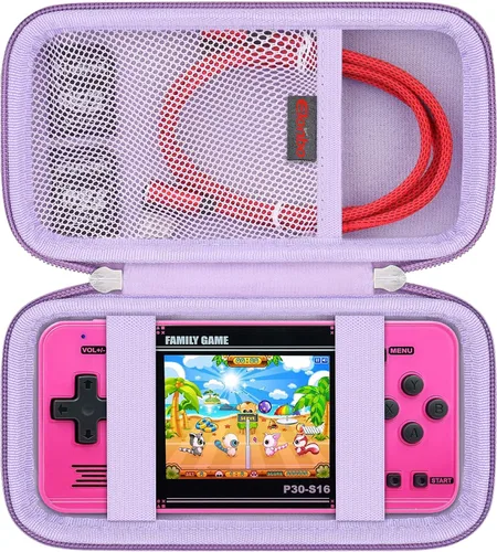 Vista 9 de Elonbo Funda de transporte para WELLST·G/TaddToy/Beijue/FAMILY POCKET/CCTU/X-JOYKIDS/GREENCREEK/Beico/KAVOYI/GuaiyeyeAP/TEBIYOU - Consola
