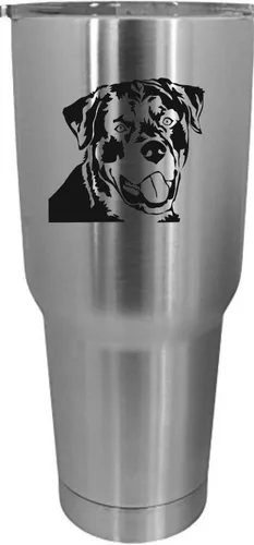 Vista 333 de Cairn Terrier - Vaso grabado con temática de perro, 30 onzas