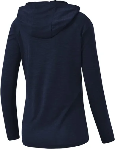 Vista 2 de TBMPOY - Camiseta de manga larga y capucha con protección solar FPU 50 + para mujer, para pesca, senderismo, salidas al aire libre, camiseta ligera