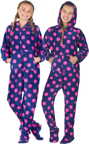 Vista 40 de Footed Pajamas - Pijama de una pieza de chenilla para niños pequeños Enterizo de pijama de una pieza para niños y niñas Unisex