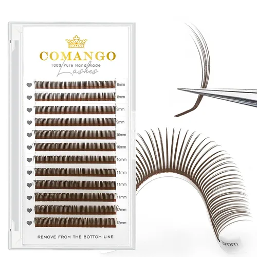 Vista 36 de CoMango Spikes - Extensiones de pestañas Flora 5D, color negro mate