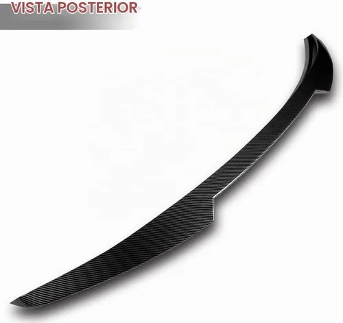 Vista 4 de HYPERSPEED W-Power - Kit de labio trasero con tapa de alerón de maletero ABS estilo V para Mazda 3 Mazda3 Sedan 2019 2020 2021 2022 2023 2024 2025