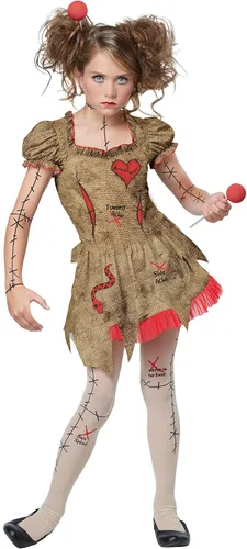 Vista 4 de California Costumes Voodoo Dolly Tween Costume