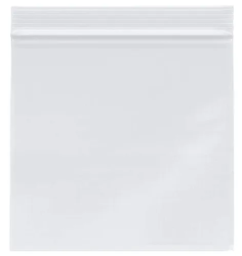 Vista 4 de 200 bolsas de plástico transparente de 6 x 9 pulgadas, bolsas de polietileno con cierre resellable de 2 mil con cierre resellable Claro