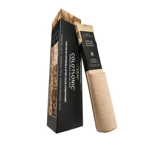 Vista 10 de L'Oreal Paris Colorsonic - Cartucho permanente de tinte para el cabello, color vibrante para retoque de raíces, cobertura de canas o todo color en 1