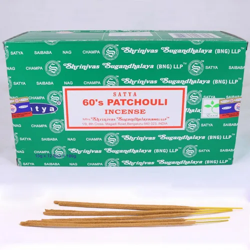 Vista 2 de Paquetes de varillas de incienso Nag Champa - Enrolladas a mano y no tóxicas - Perfectas para meditación y yoga - Paquete regalo de fragancia