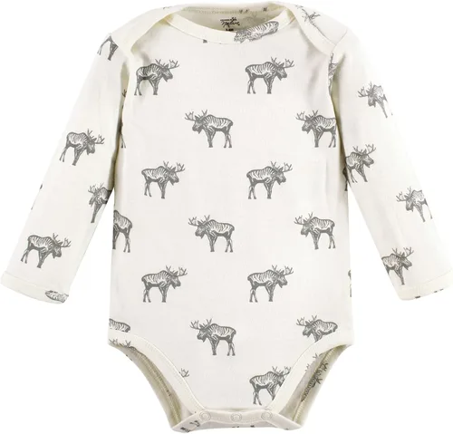 Vista 7 de Touched by Nature unisex-baby Organic Cotton Long-sleeve Bodysuits