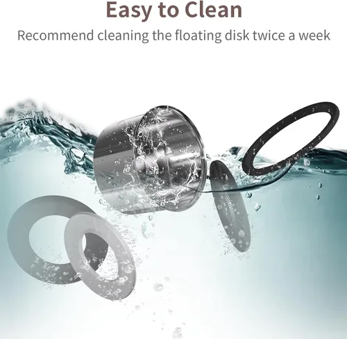 Vista 7 de Cuenco de agua para perros de 3.5 litros sin derrames, cuenco de agua de acero inoxidable de 118 onzas para perros, sin salpicaduras, alimentador