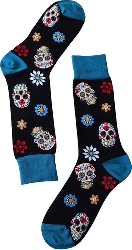 Vista 7 de Sock Society Misc Sport Holiday Unisex Hombres Mujeres Divertido Vestido Casual Patrón Crew Calcetines Divertidos