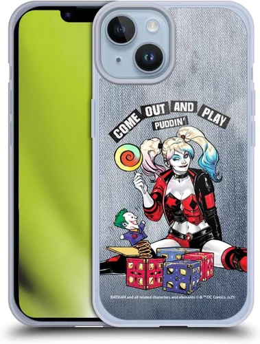 Vista 43 de Head Case Designs Funda de gel suave con licencia oficial de Batman DC Comics Bubblegum Harley Quinn Graphics compatible con Apple iPhone 7