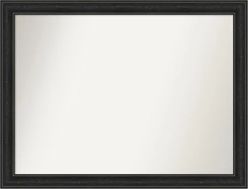 Vista 320 de Amanti Art Espejo personalizado, gran espejo de baño estrecho, espejo de pared o espejo de tocador de baño sobre el fregadero (24 x 24 pulgadas)