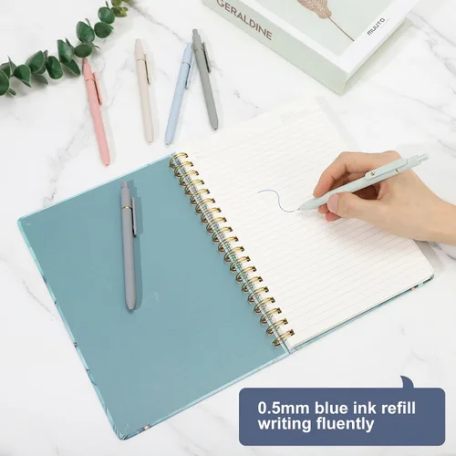 Vista 5 de Ddaowanx Bolígrafos de gel coloridos, punta fina retráctil de 0.5mm, bonitos bolígrafos con escritura y bocetos de colores, esenciales