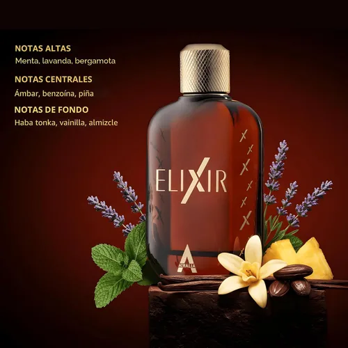 Vista 7 de Atralia Elixir Eau de Parfum para hombre, 3.4 fl oz Perfume amaderado ámbar fresco para hombres Fragancia de larga duración con menta, lavanda