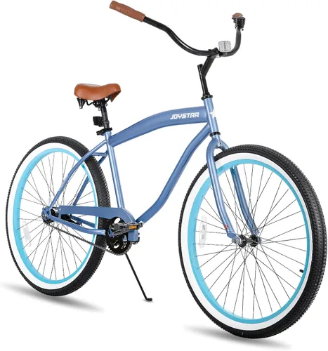 Vista 11 de JOYSTAR Bicicleta de crucero de playa de 20", 24", 26" para niñas, niños, hombres y mujeres, bicicletas de crucero para niños de una sola velocidad