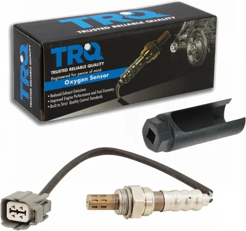 Vista 247 de TRQ Sensor de Oxígeno O2 de 4 Hilos de Banda Estrecha Compatible con VW Atlas 2.0L 2018-21, VW GTI 2.0L 2016-18, Audi A3 Quattro 2.0L 2015-18, VW