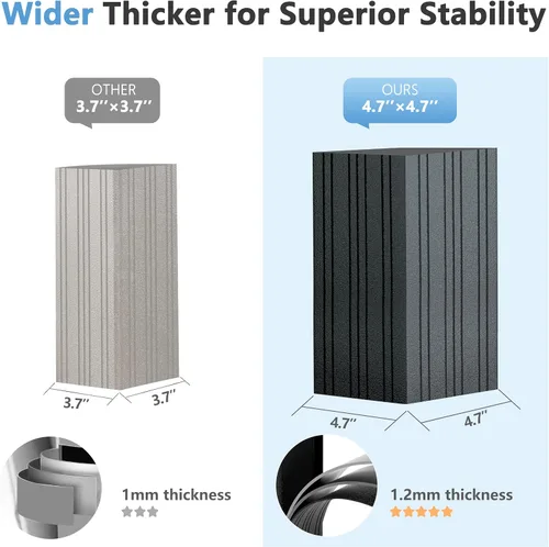 Vista 5 de MUPATER Gazebo para exteriores de 10 x 12 pies, carpa de techo rígido con doble techo, estructura resistente con sistema de drenaje y mosquitera