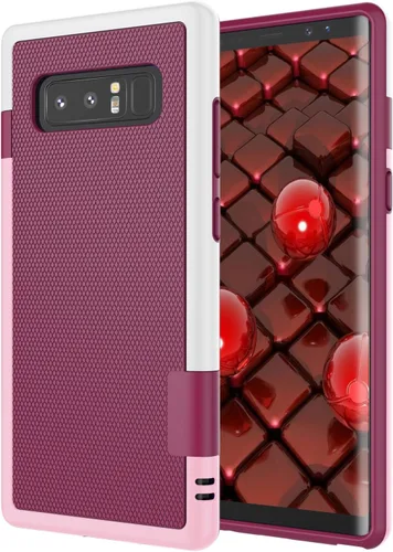Vista 44 de Jeylly Funda para Galaxy S7, [3 colores] Slim Hybrid Impact Rugged Soft TPU Negro