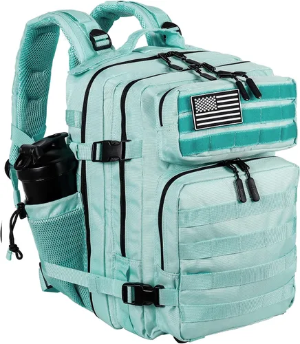 Vista 39 de LHI Mochila Militar Táctica para Hombres y Mujeres 25L/35L Mochila de Asalto del Ejército Bolsa Mochila Pequeña con Portabotellas